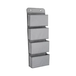 Delta - Organizador de 4 Bolsos Sólido, Cinza Dove Outlet