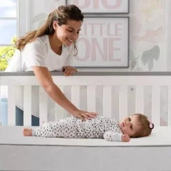 Delta Children - Berço híbrido e colchão infantil Beautyrest Silver Special Edition Discount