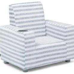 Delta Children - Cadeira infantil estofada Gap, cinza Discount