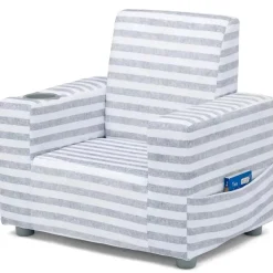Delta Children - Cadeira infantil estofada Gap, cinza Discount