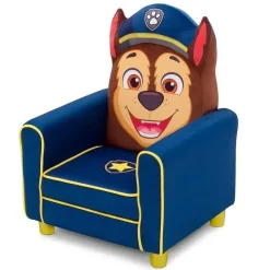 Delta Children - Cadeira infantil estofada figurativa, Nick Jr. PAW Patrol Chase Fashion
