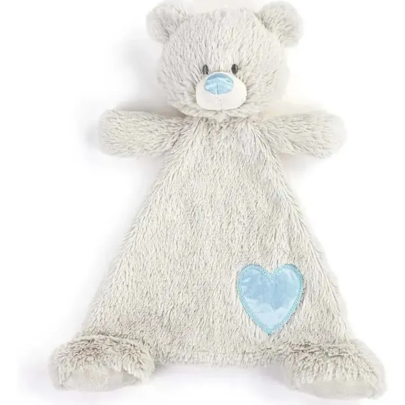 demdaco__birthstone_azul__SKUaAeqm79b_4.webp Demdaco - Birthstone Azul e Cinza, Urso Cobertor de Pelúcia Dezembro Hot