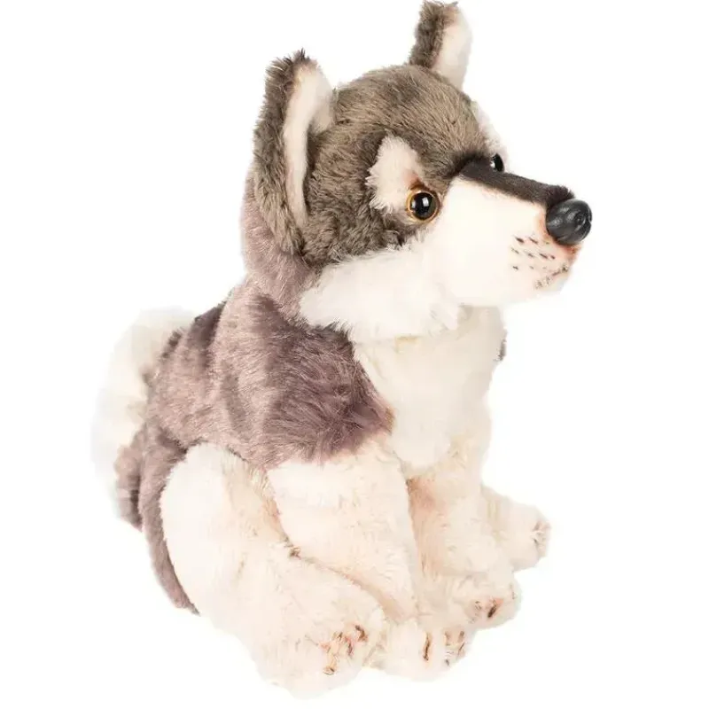 demdaco__brinquedo_de_pel_SKUvG5vpbMU_4.webp Demdaco - Brinquedo de pelúcia infantil pequeno lobo cinza prateado Fashion
