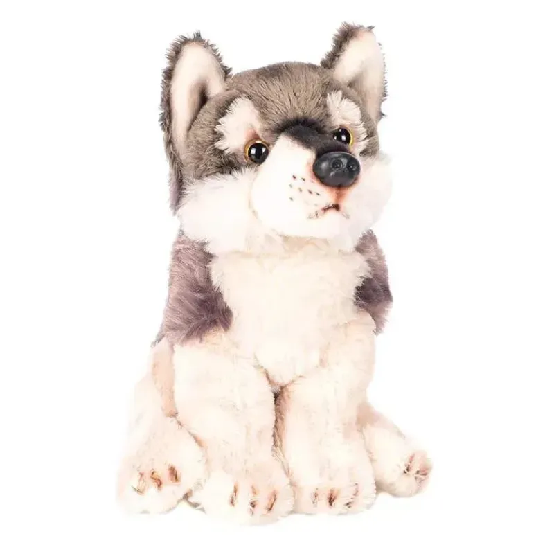 demdaco__brinquedo_de_pel_SKUvG5vpbMU_5.webp Demdaco - Brinquedo de pelúcia infantil pequeno lobo cinza prateado Fashion