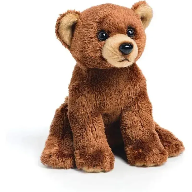 demdaco__brown_grizzly_be_SKUUSuLTm9E_0.webp Demdaco - Brown Grizzly Bear Cub infantil pelúcia beanbag brinquedo de pelúcia Fashion