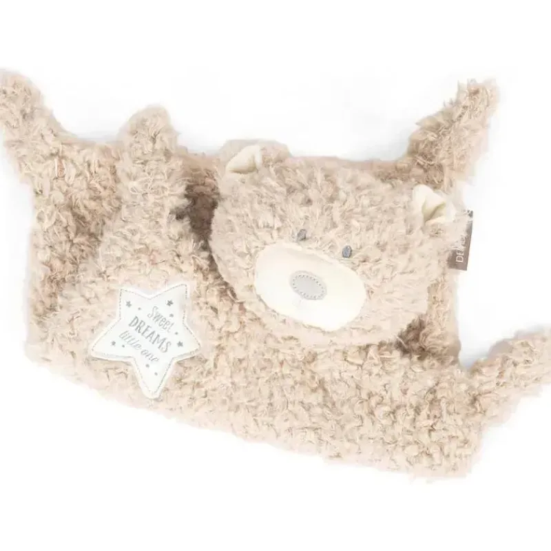 demdaco__cobertor_de_pelc_SKU1ofER3Ao_1.webp Demdaco - Cobertor de pelúcia de poliéster Fuzzy Brown Bear Sweet Dreams Hot