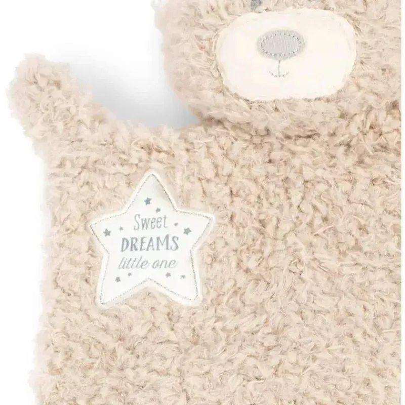 demdaco__cobertor_de_pelc_SKU1ofER3Ao_2.webp Demdaco - Cobertor de pelúcia de poliéster Fuzzy Brown Bear Sweet Dreams Hot