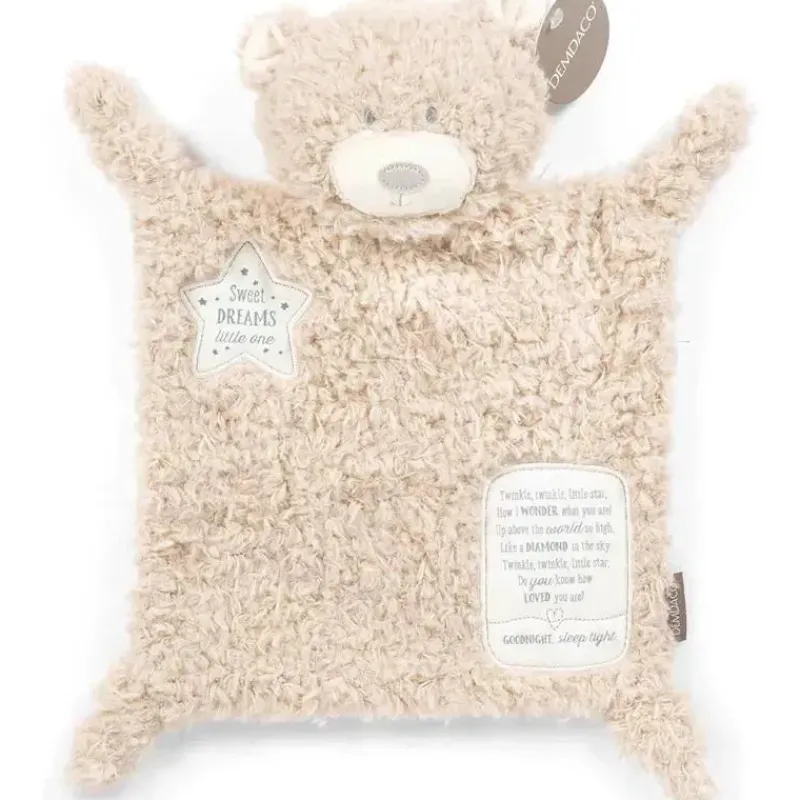 demdaco__cobertor_de_pelc_SKU1ofER3Ao_5.webp Demdaco - Cobertor de pelúcia de poliéster Fuzzy Brown Bear Sweet Dreams Hot