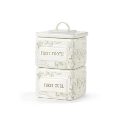 Demdaco - First Tooth And Curl Keepsake Box Online