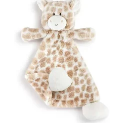 Demdaco - Greta Giraffe Rattle Blankie Fashion