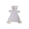 Demdaco - Kennedy Kitty Rattle Blankie Fashion