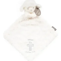 Demdaco - Lamb Rattle Blankie Best