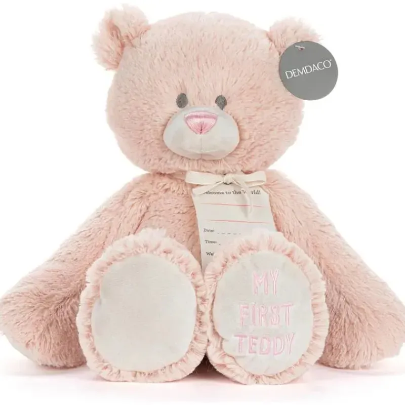 demdaco__my_first_teddy_b_SKUDEXkN9KI_3.webp Demdaco - My First Teddy Bear 16, Pink Best