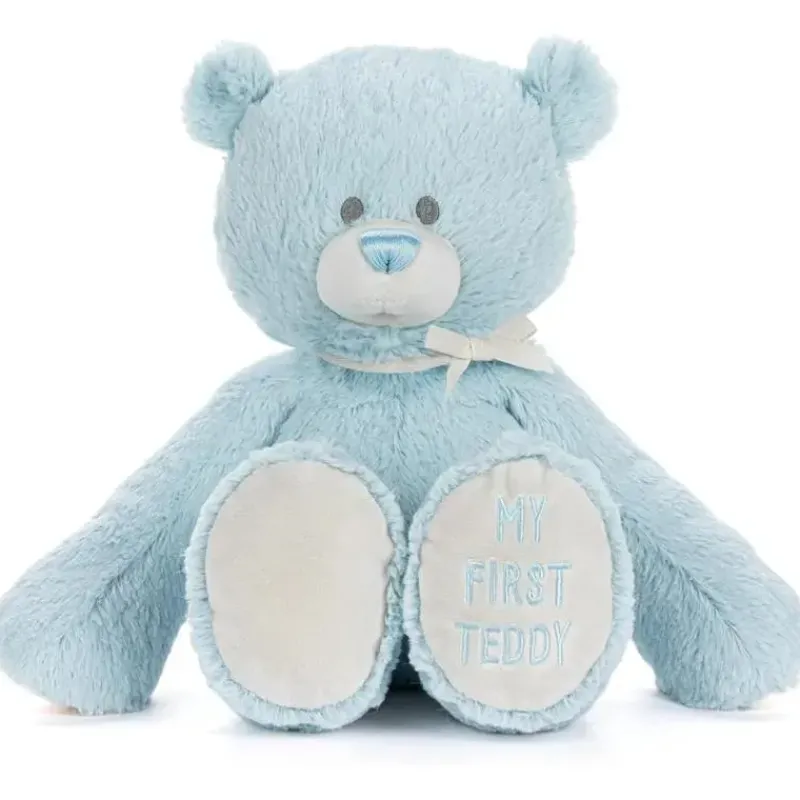 demdaco__my_first_teddy_b_SKUkNOaSdte_0.webp Demdaco - My First Teddy Bear 16, Blue Clearance