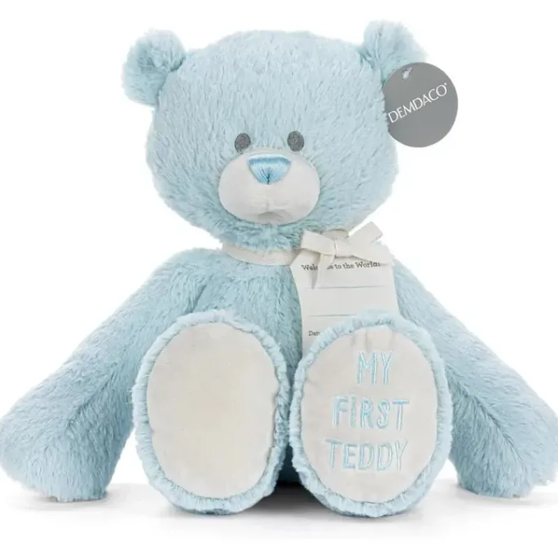 demdaco__my_first_teddy_b_SKUkNOaSdte_3.webp Demdaco - My First Teddy Bear 16, Blue Clearance