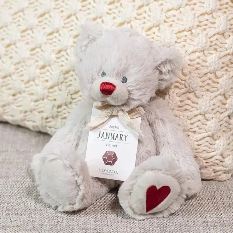 demdaco__urso_de_pelcia_d_SKUI4YRL44M_2.webp Demdaco - Urso de pelúcia de janeiro Birthstone Hot