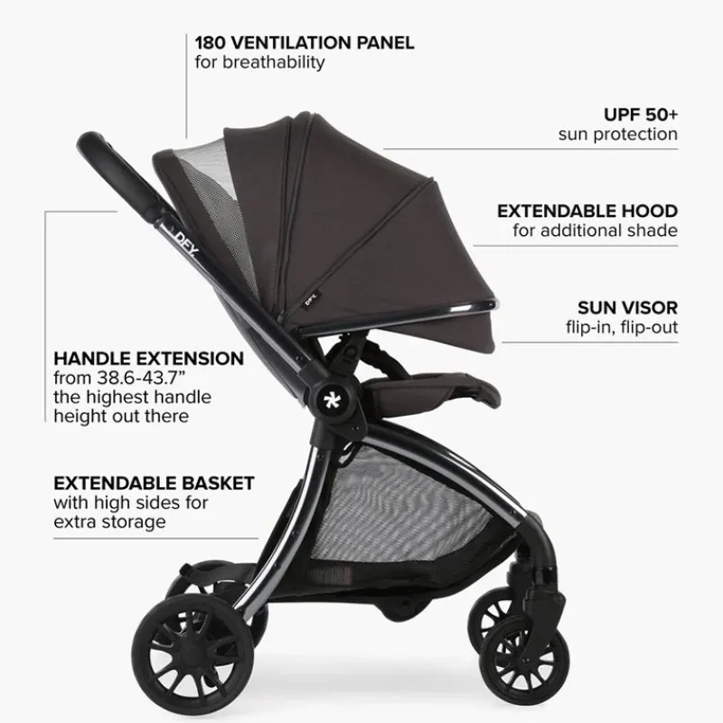 dfy__r_single_stroller_gr_SKUCFSV2nkv_2.webp DFY - R1 Single Stroller, Grey Clearance