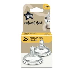 Tommee Tippee Disco de mamilos 2Pk Med Flow Best