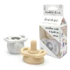 Doddle u0026 Co. Doddle &amp; Co - Chupetas Pop &amp; Go, 2Pk, Cinza Mármore/Shore Best