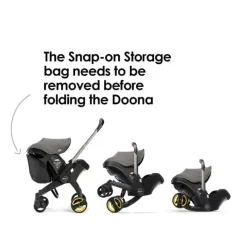 Doona - armazenamento snap-on, compatível com assento de carro e carrinho Fashion