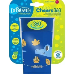 Dr. Brown's Dr. Brown - Blue Milestones Cheers360 Training Sippy Cup Clearance