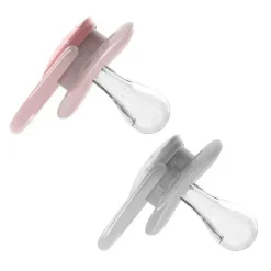 Dr. Brown's Dr. Brown - Chupetas 2Pk Advantage, Estágio 1, Estrelas Rosa Hot