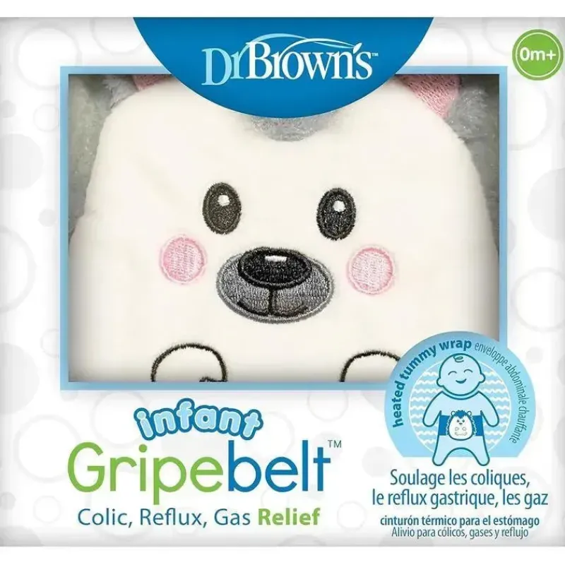 dr_brown__gripebelt_infan_SKU3TZW9tzT_0.webp Dr. Brown's Dr Brown - Gripebelt infantil para alívio de cólicas, envoltório de barriga aquecido, ouriço, 0-3m Online