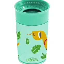 Dr. Brown's Dr Brown - Milestones Cheers 360 Transition Sippy Cup, cobra turquesa, 10 onças Clearance