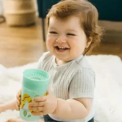 Dr. Brown's Dr Brown - Milestones Cheers 360 Transition Sippy Cup, cobra turquesa, 10 onças Clearance