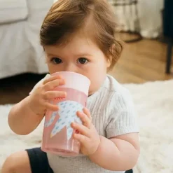 Dr. Brown's Dr Brown - Milestones Cheers 360 Transition Sippy Cup, Pink Leopard, 10 onças Best