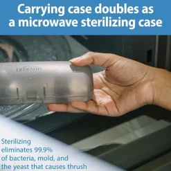 Dr. Brown's Dr. Brown - Nipple Shields 2-Pack With Sterilizer Case, Size 2 Clearance