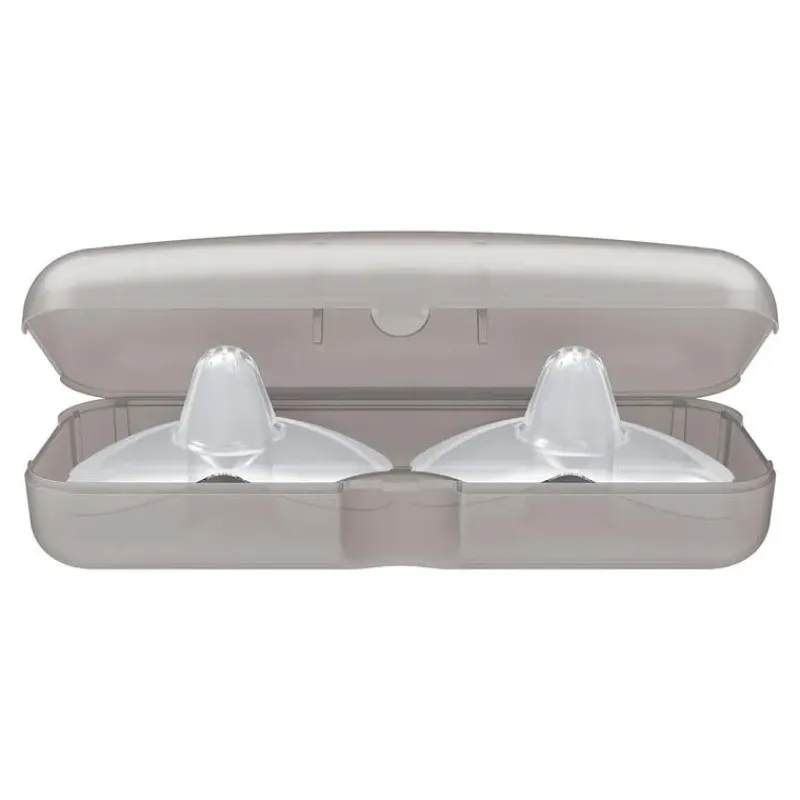 dr_brown__nipple_shields__SKUaVEkJRa0_4.webp Dr. Brown's Dr. Brown - Nipple Shields 2-Pack With Sterilizer Case, Size 2 Clearance