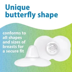 Dr. Brown's Dr. Brown - Nipple Shields 2-Pack With Sterilizer Case, Size 2 Clearance