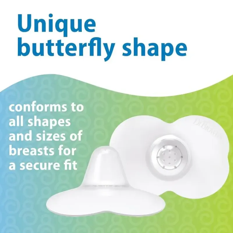 dr_brown__nipple_shields__SKUaVEkJRa0_6.webp Dr. Brown's Dr. Brown - Nipple Shields 2-Pack With Sterilizer Case, Size 2 Clearance