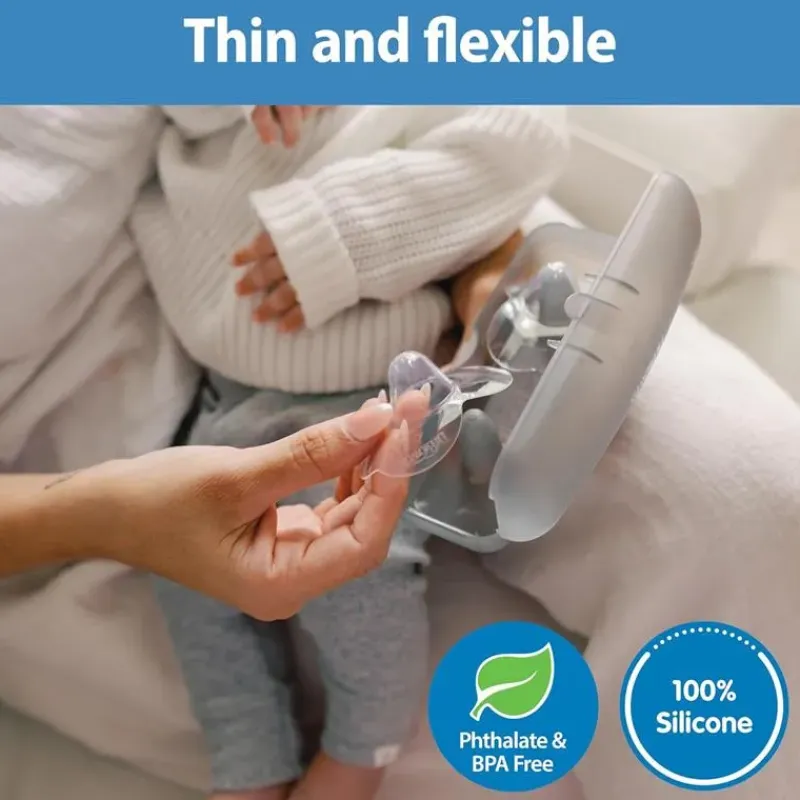 dr_brown__nipple_shields__SKUaVEkJRa0_9.webp Dr. Brown's Dr. Brown - Nipple Shields 2-Pack With Sterilizer Case, Size 2 Clearance