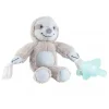 Dr. Brown's Dr. Brown - Porta-chupeta e mordedor Lovey com chupeta de silicone HappyPaci, preguiça Sale