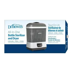 Dr. Brown's Dr. Brown - Sterilizer And Dryer W/ Air Filter (Plus Extra Filter), Gray Hot