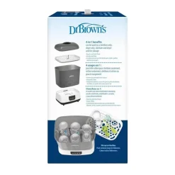 Dr. Brown's Dr. Brown - Sterilizer And Dryer W/ Air Filter (Plus Extra Filter), Gray Hot