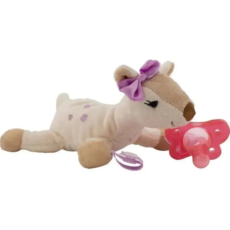 dr_browns__deer_lovey_com_SKUfZhFeik6_0.webp Dr. Brown's Dr. Brown's - Deer Lovey com chupeta rosa de peça única Fashion