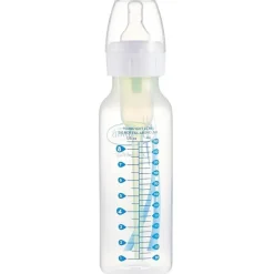 Dr. Brown's Dr. Brown's - Opções Anti-Cólicas Estreitas de 8 Oz + Mamadeira, 3 unidades Hot