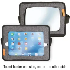 Dreambaby - Suporte para tablet no banco traseiro do carro e espelho cinza Hot
