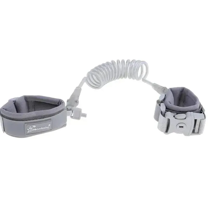 dreambaby__within_reach_w_SKUPpM3N8QU_1.webp Dreambaby - Within Reach Wrist Leash Link, 6 meses a 4 anos, cinza, modelo L2240 Clearance
