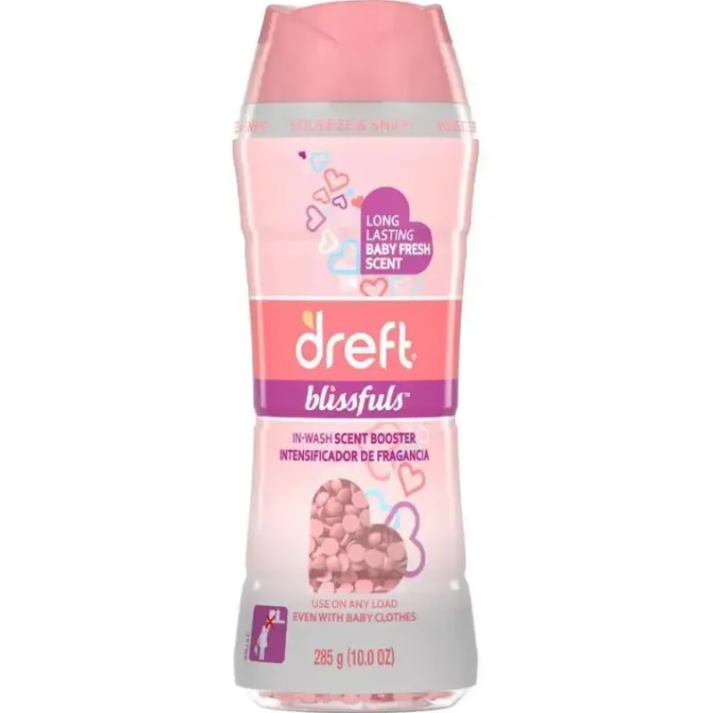 dreft__blissfuls_baby_fre_SKU7cDqlNCI_0.webp Tender Corporation Dreft - Blissfuls Baby Fresh Scent In-Wash Grânulos intensificadores de perfume, 10 onças Outlet