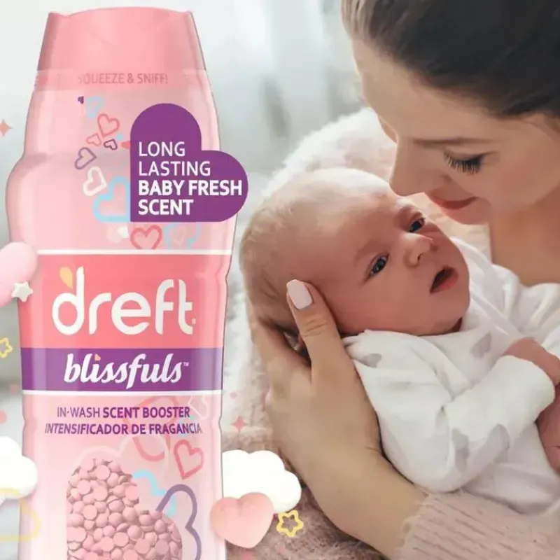 dreft__blissfuls_baby_fre_SKU7cDqlNCI_1.webp Tender Corporation Dreft - Blissfuls Baby Fresh Scent In-Wash Grânulos intensificadores de perfume, 10 onças Outlet