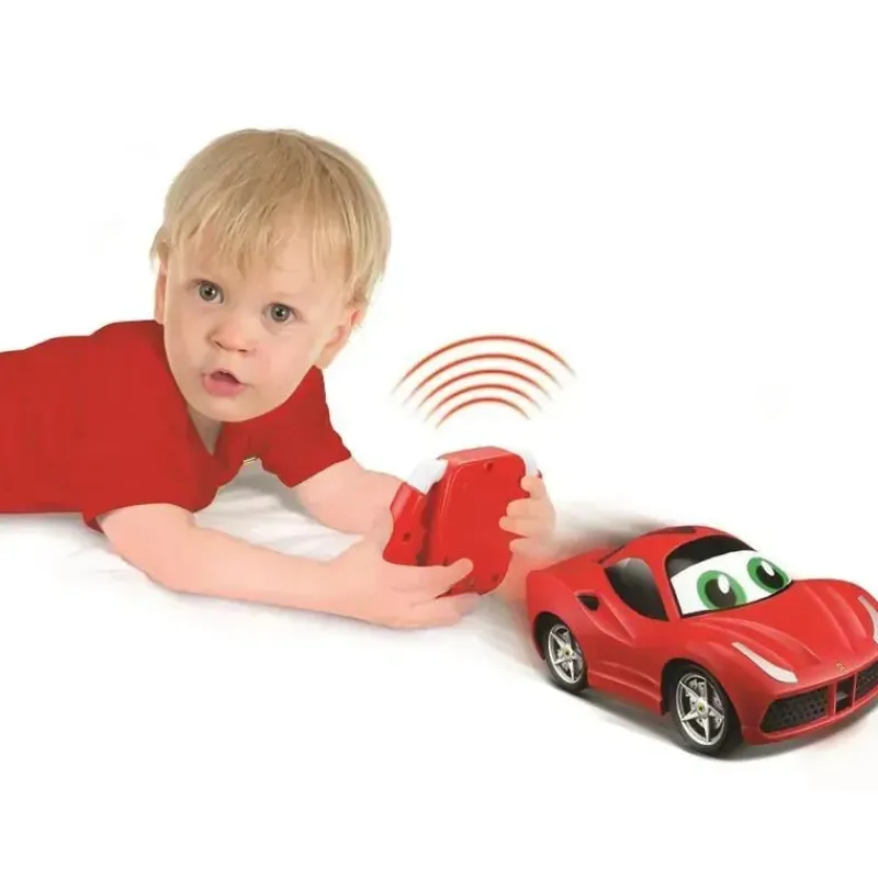 drivers_bb_junior_play_am_SKU8xUPlUBI_3.webp BB Junior Drivers Play & Go Ferrari Lil, carros variados, 1 pacote, vermelho Outlet