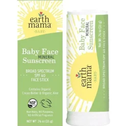 Earth Mama - Protetor Solar Mineral Rosto de Bebê FPS 40 Online