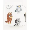 Ellie Sue - Cobertor de bambu Blue Dog &amp; Friends Hot