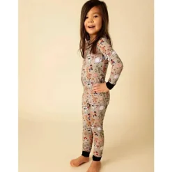 Ellie Sue – Pijama de bambu para bebês Fashion