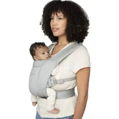 Ergobaby - Embrace Baby Carrier Soft Air Mesh, Soft Grey Sale