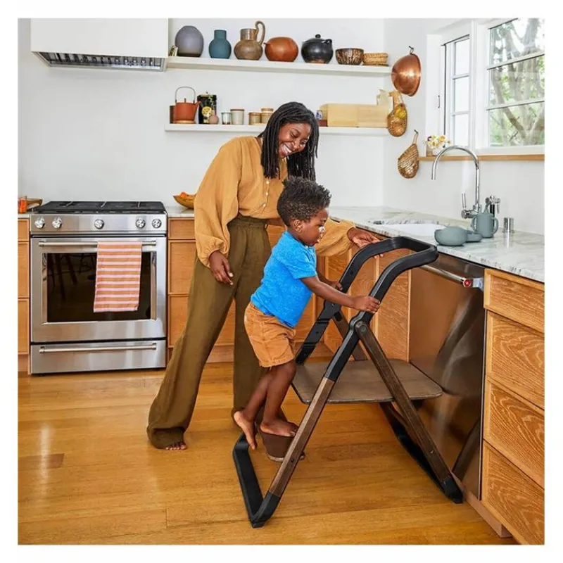 ergobaby__evolve_high_cha_SKUuxJXsIQl_4.webp Ergobaby - Evolve High Chair, Dark Wood (Peça auxiliar de cozinha é vendida separadamente) Discount